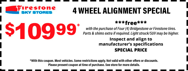 Wheel Alignment Special 